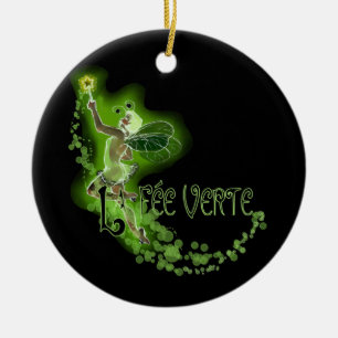 Dainty La Fee Verte I Ceramic Tree Decoration