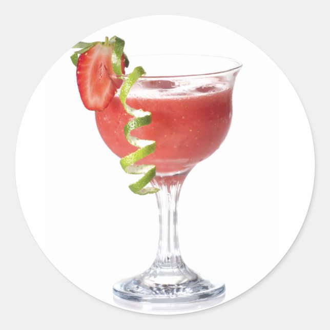 Daiquiri Strawberry Sticker (Front)
