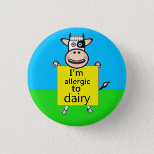 I have a nut allergy pin badge allergic to nuts button badge food intolerance 