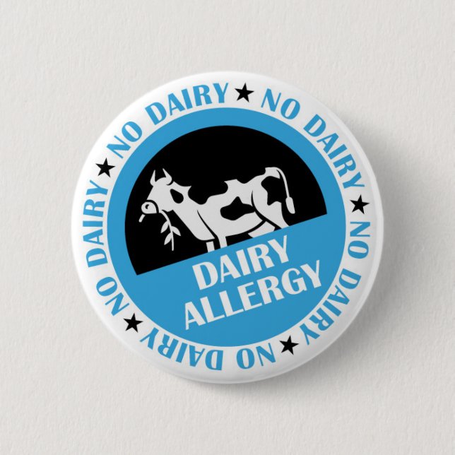 Dairy Allergy Badge (Front)