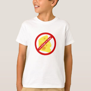 Dairy / Cheese Allergy Alert T-Shirt