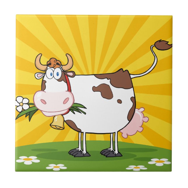 Dairy Cow Tile (Front)