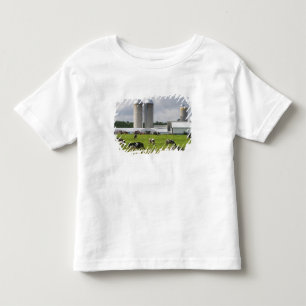 Dairy cows and farm near Taylor County Toddler T-Shirt