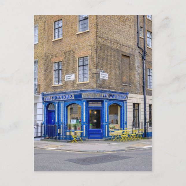 Dairy Farmer Corner Shop, London UK Postcard (Front)