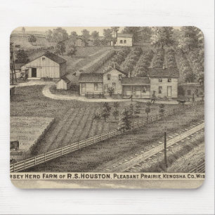 Dairy farms of RS Houston and WC White Mouse Mat