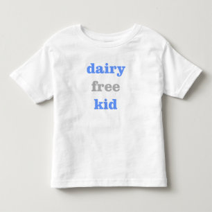 Dairy Free Kid in Baby Blue Toddler T-Shirt