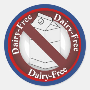 Dairy Free Product Labels