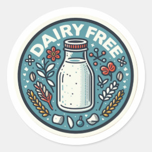 Dairy-Free Sticker
