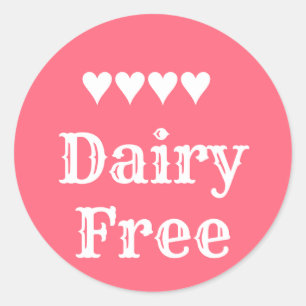 Dairy Free sticker