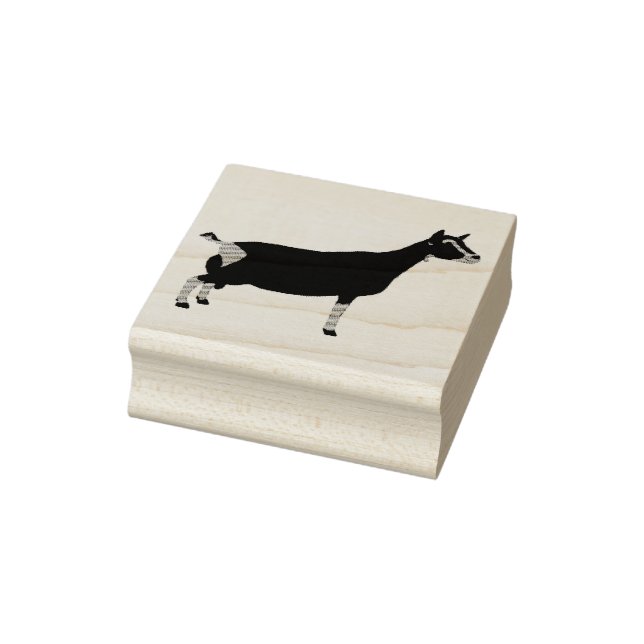 Dairy Goat Rubber Stamp (Stamp)