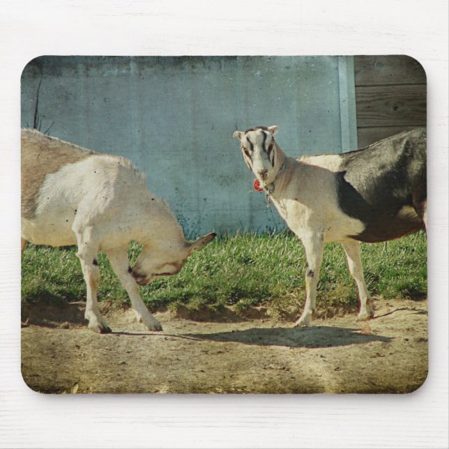 Dairy Goats Mouse Mat (Front)