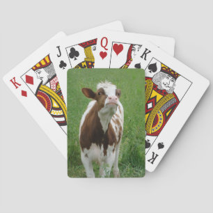 Dairy Milk Cow on the Farm Playing Cards