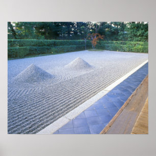 Daisen-in Temple Garden, Daitokuji, Kyoto, Japan Poster
