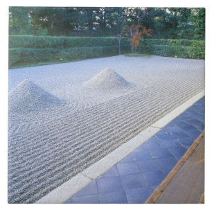 Daisen-in Temple Garden, Daitokuji, Kyoto, Japan Tile
