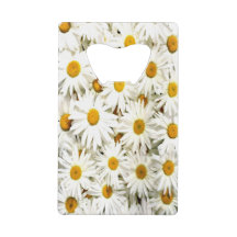 Daises Bottle Opener Credit Card Size