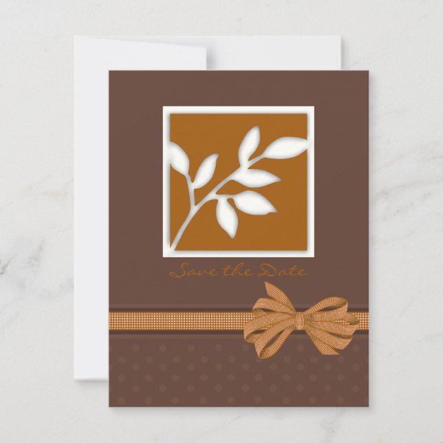 Daisia {ember} Save the Date Announcements (Front)