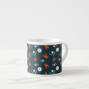 Daisies and Butterflies Espresso Cup
