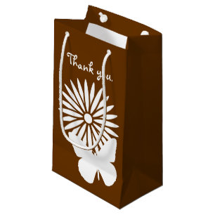 Daisies and Butterflies in Chocolate Gift Bag