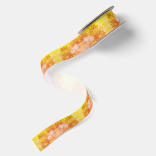 Daisies and Dandelions Satin Ribbon