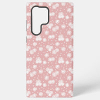 Daisies and Dots - Pink and White
