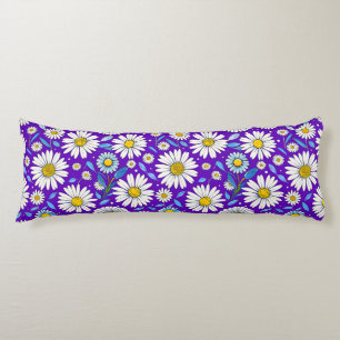 Daisies and Leaves Body Cushion