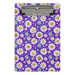 Daisies and Leaves Mini Clipboard