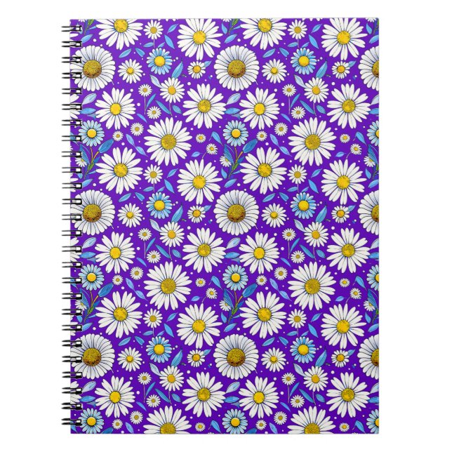 Daisies and Leaves Notebook (Front)