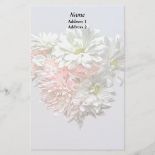 Daisies and Pink Chrysanthemums Wedding Supplies Stationery