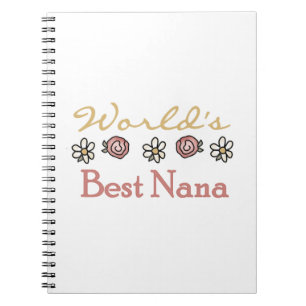 Daisies and Roses Best Nana Gifts Notebook