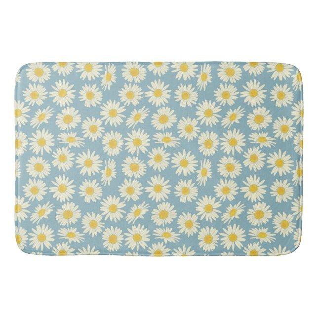 Daisies Bath Mat (Front)