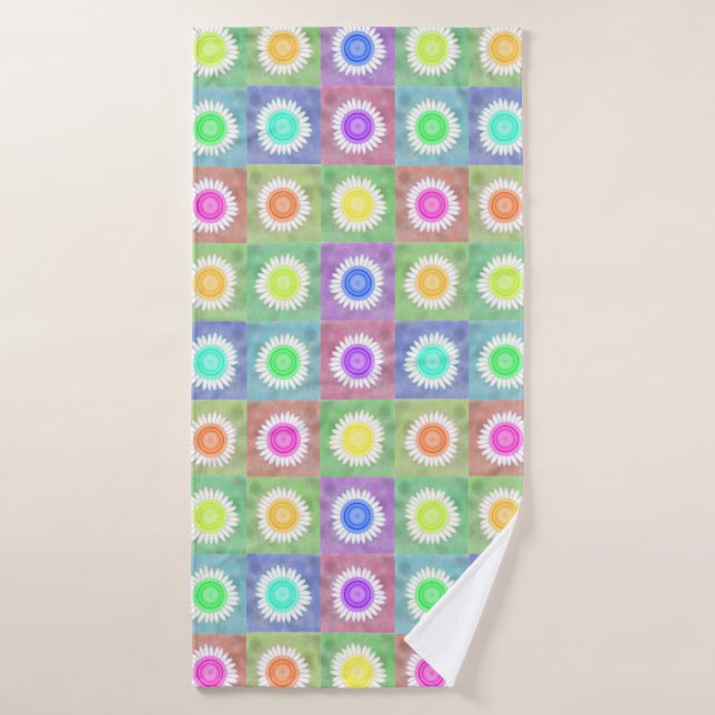 Daisies Bath Towel (Bath Towel)