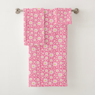 Daisies Bath Towel Set