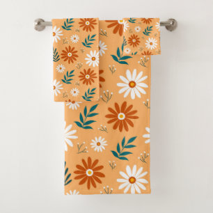 Daisies  Bath Towel Set