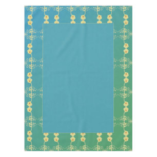 Daisies & Blue Tablecloth