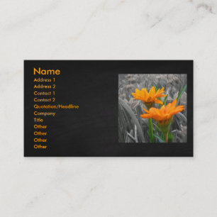 Daisies Business Card