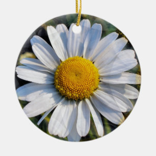 DAISIES CERAMIC TREE DECORATION