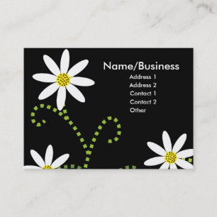 Daisies Chubby Business Card