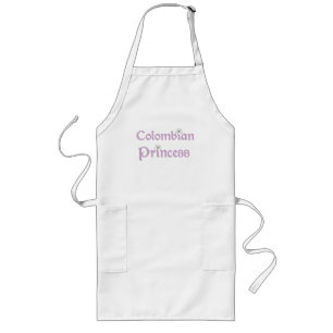 Daisies Colombian Princess Long Apron