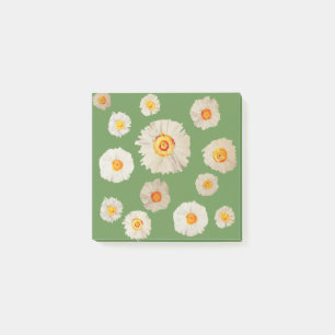 Daisies Drawing Post-it® Notes , Dasiy pattern