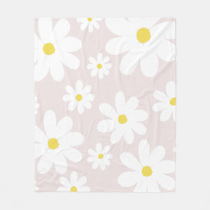 Daisies  fleece blanket