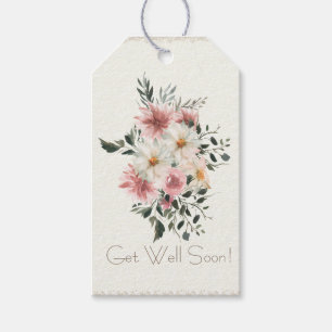 Daisies Floral Watercolor Personalised Gift Tag