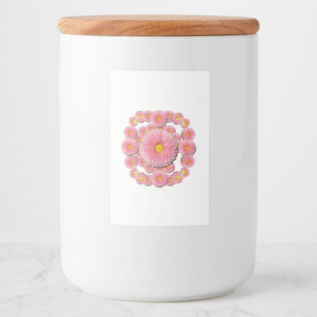 Daisies Food Container Label (Front)