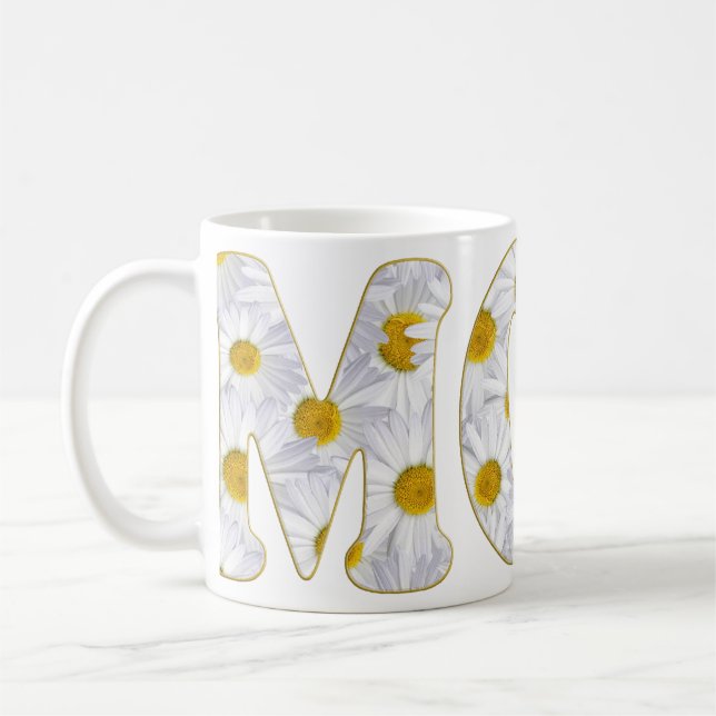 Daisies for Mum Coffee Mug (Left)