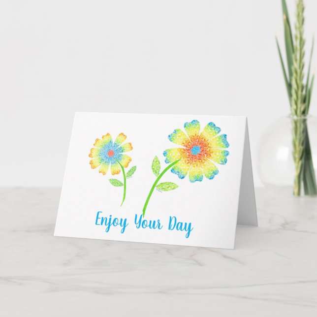 Daisies Greeting Card (Front)