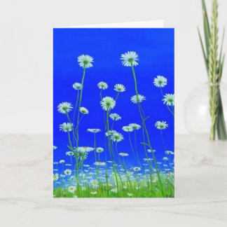 Daisies greeting card for any occasion