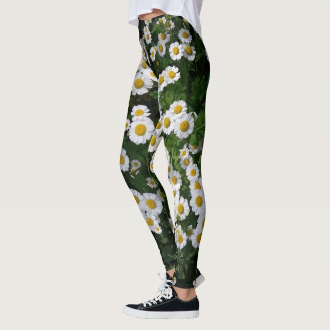 Daisies in a Meadow Leggings (Left)