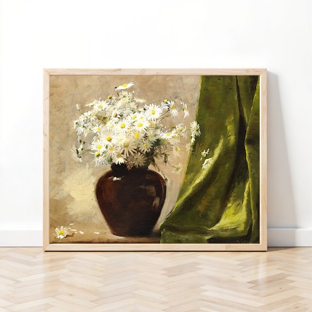Daisies in a vase, Paul Fisher Poster (Creator Uploaded)