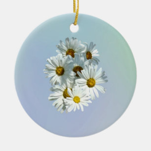 Daisies in Sunshine II Ceramic Tree Decoration