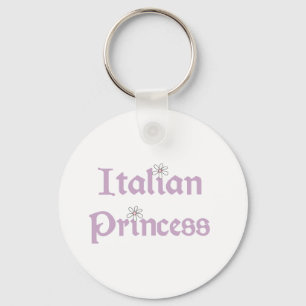 Daisies Italian Princess Key Ring