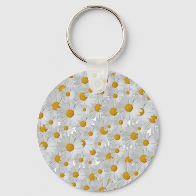 Daisies Key Ring (Front)